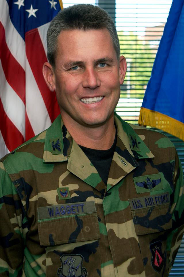 Colonel Waggett as the 8th Commander of the I.G. Brown Training and Education Center, Knoxville, TN